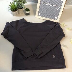 SOFFE Dark gray crewneck sweatshirt